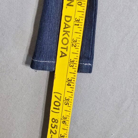 Belleza jeans women's junior size 9 ink blue colour high waist skinny straight - Picture 12 of 14